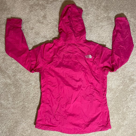 Women's The North Face Pink Jacket with hoodie - Picture 5 of 5